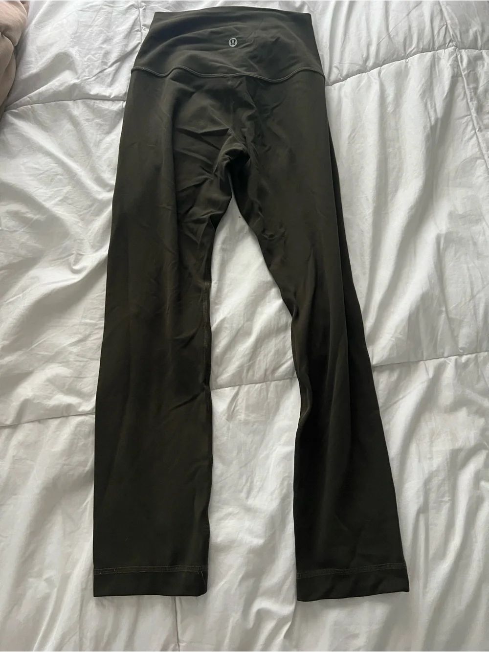lululemon athletica dark green olive align leggings